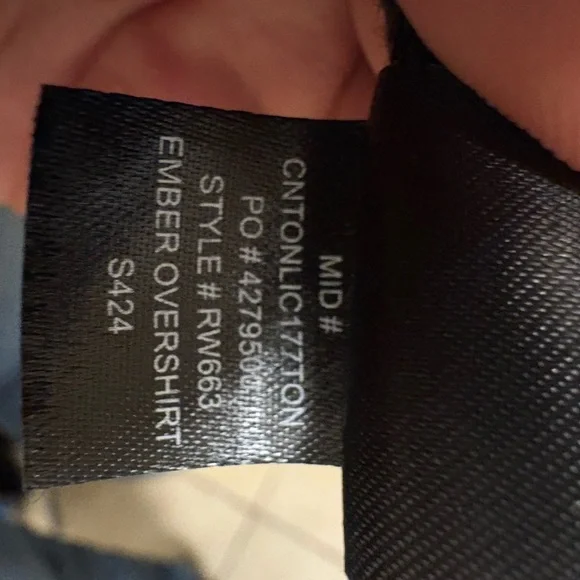 Roark Olive and Black Patterned Fleece Jacket - Picture 8 of 8